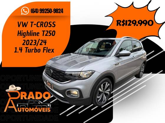 VOLKSWAGEN T-CROSS 1.4 250 TSI TOTAL FLEX HIGHLINE AUTOMÁTICO